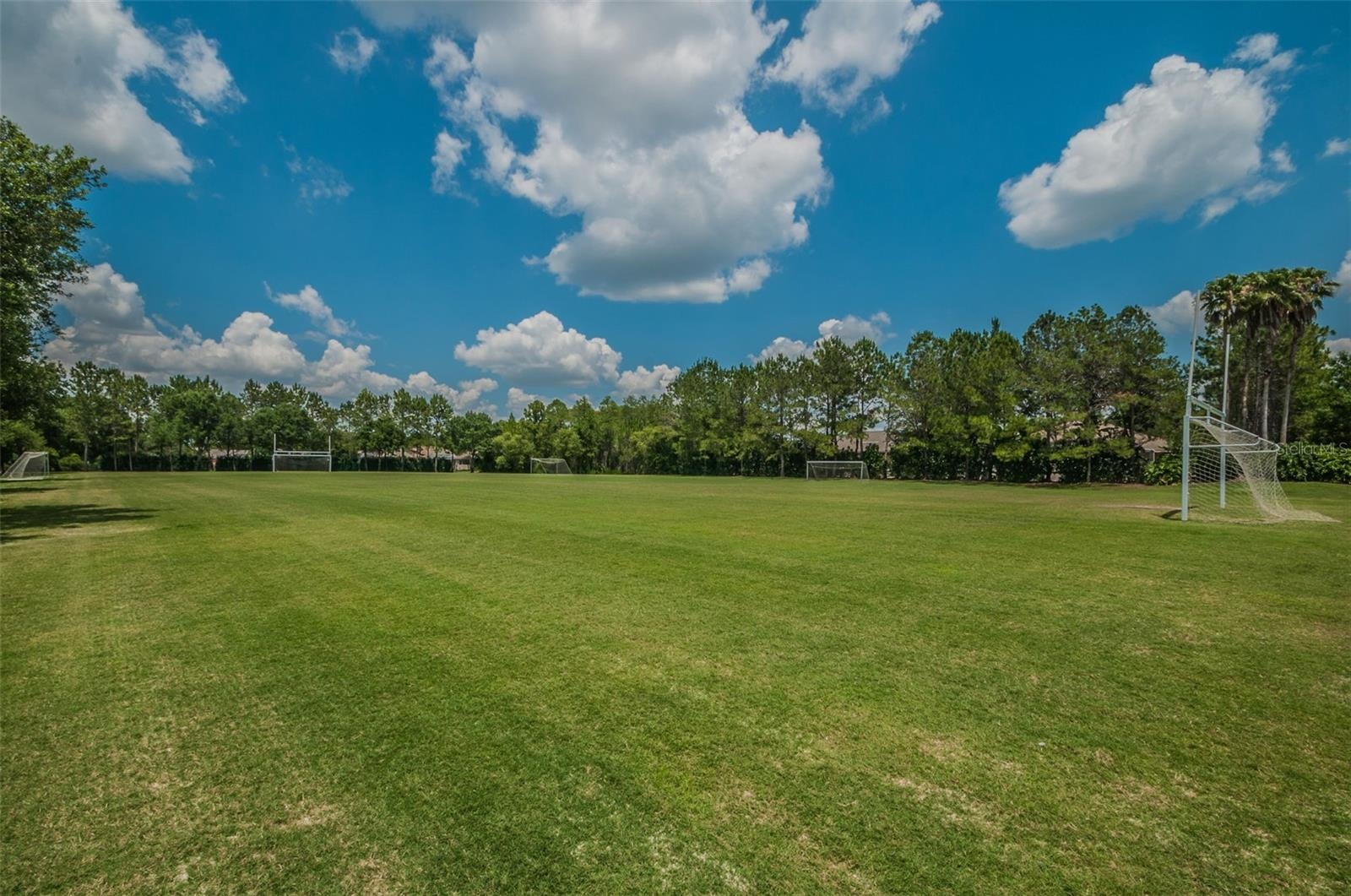 Soccer field at Commons Park
