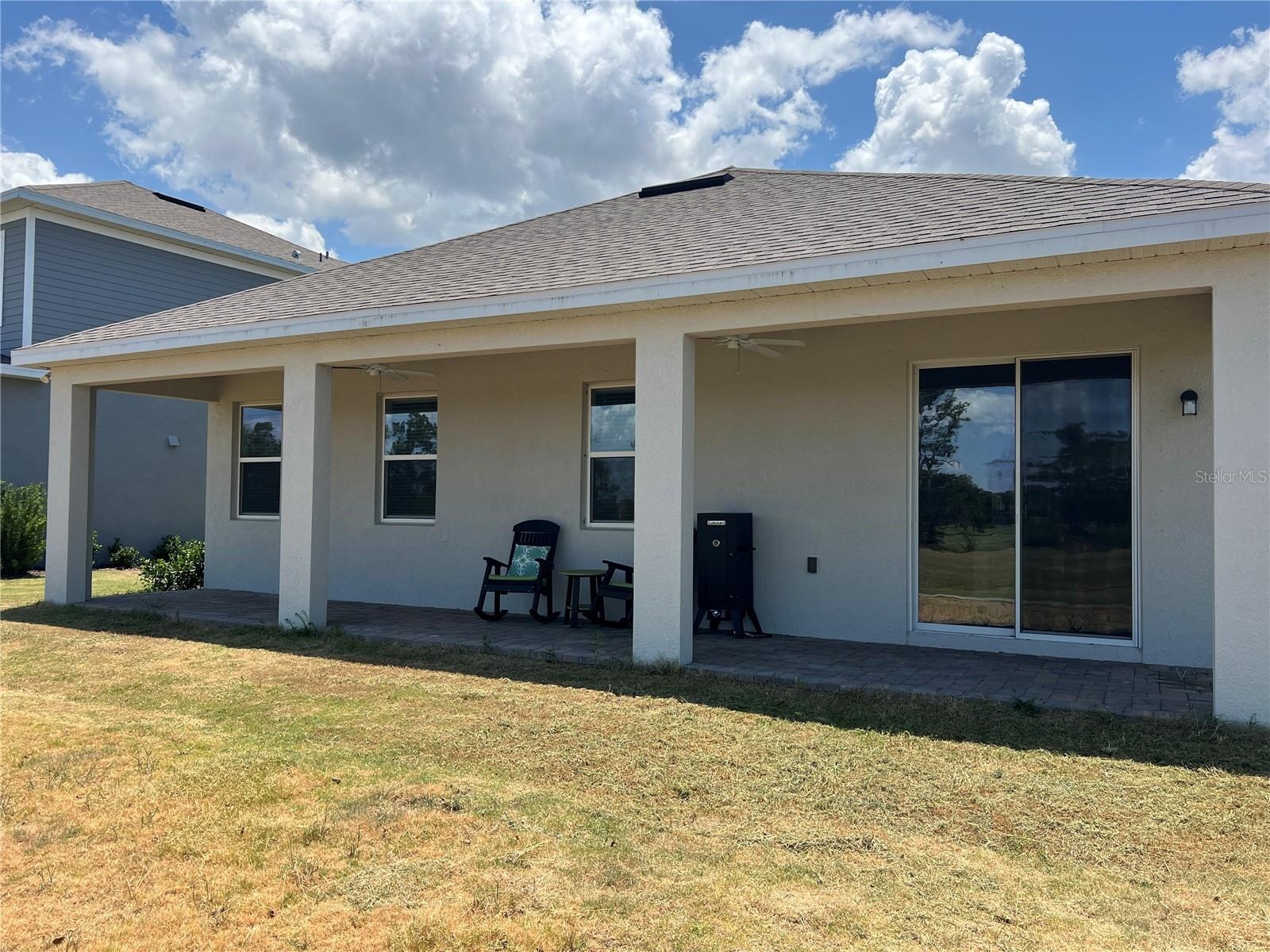 Extended Covered Patio