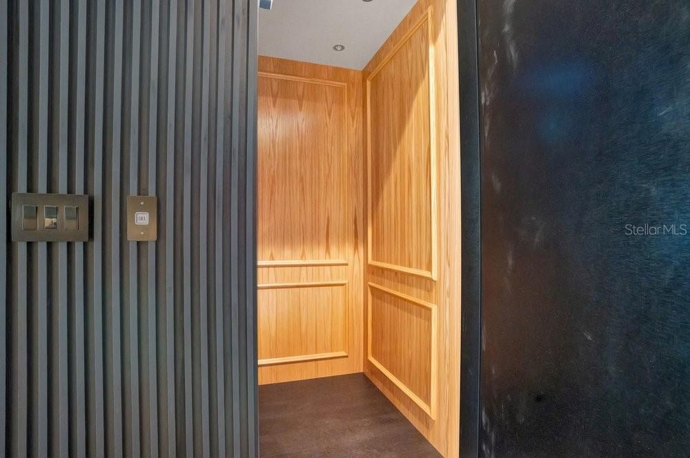 Hidden elevator