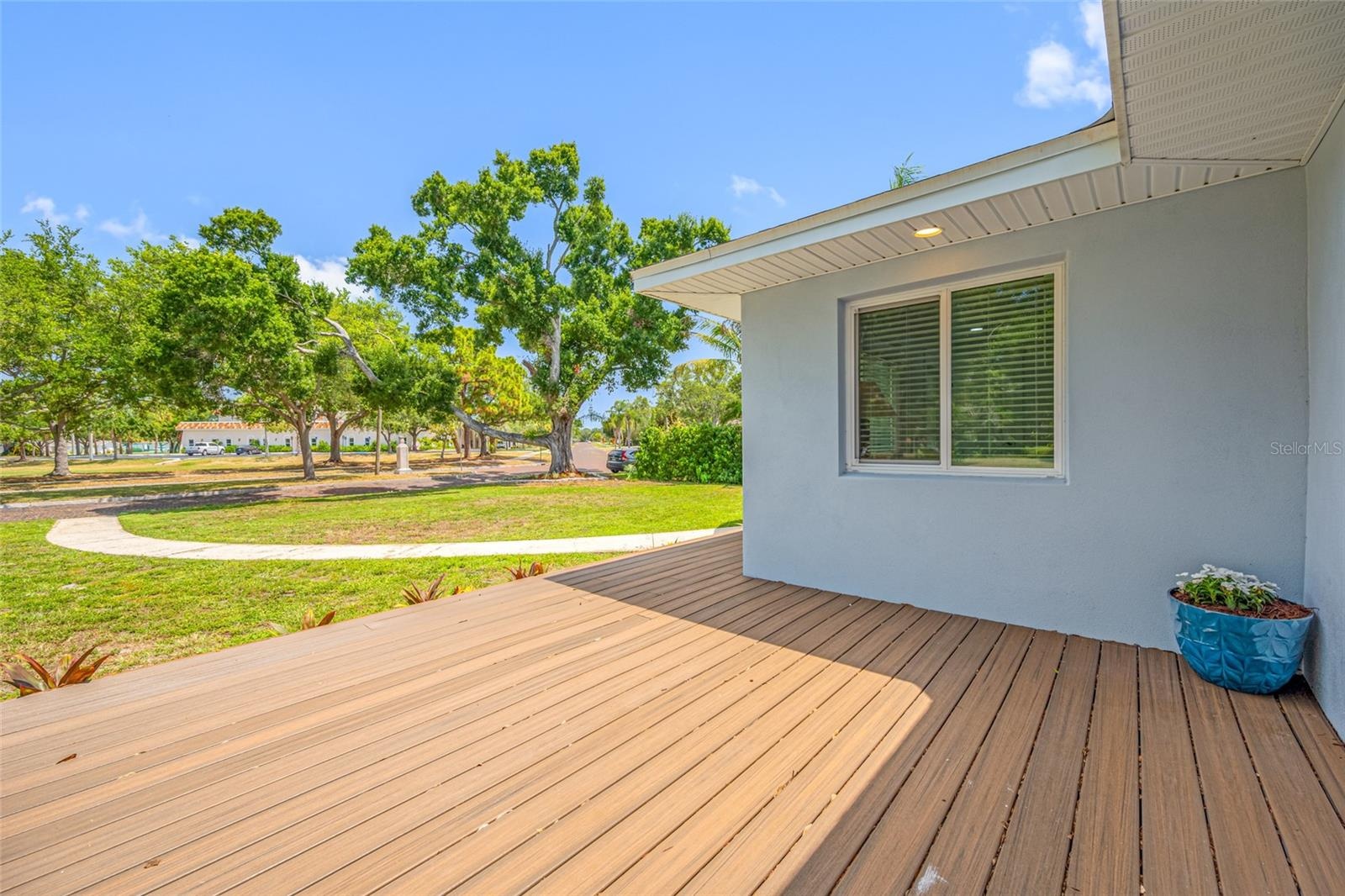Outdoor Deck Perfect for Morning Coffee or Evening Gatherings