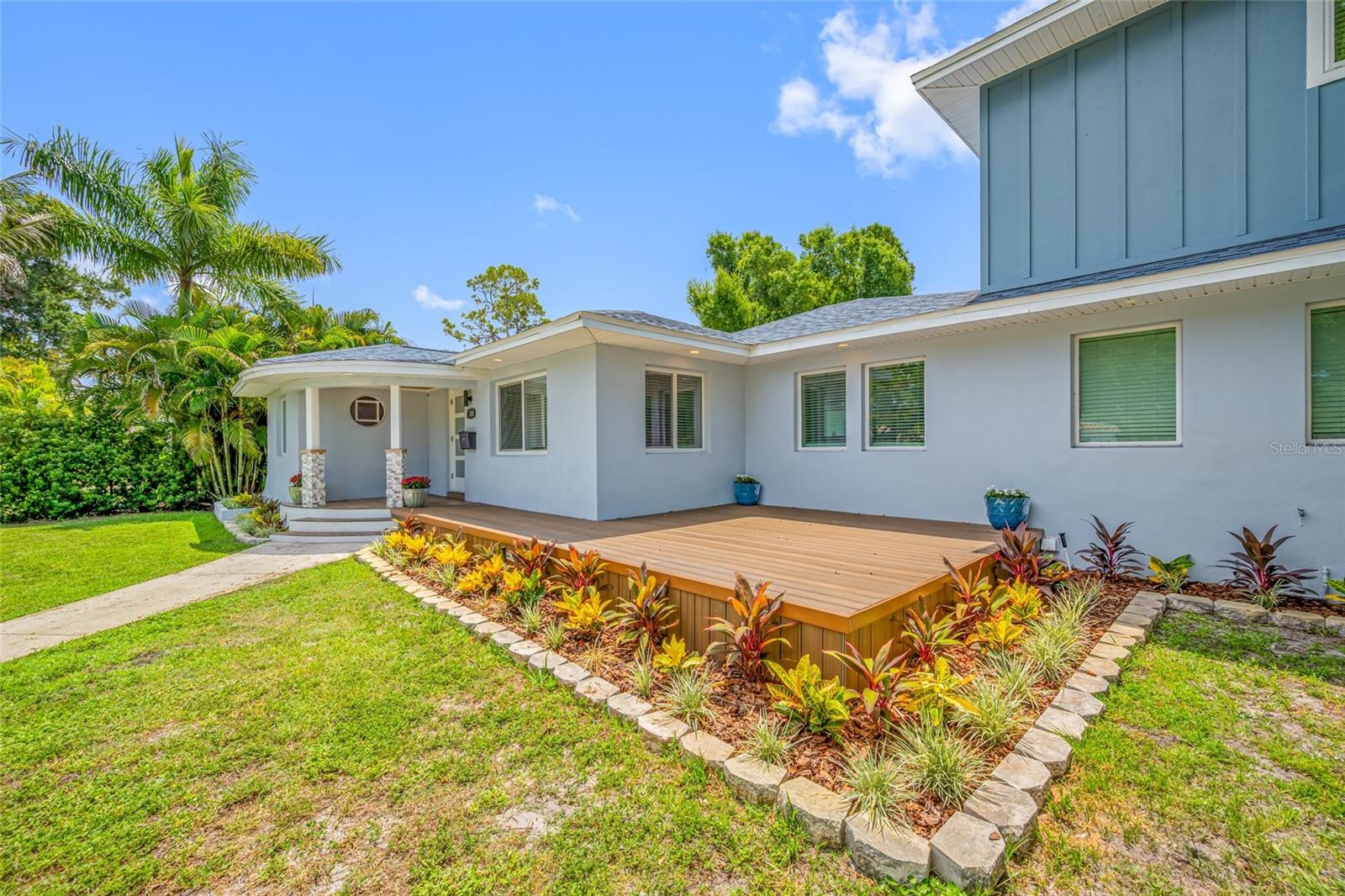 Outdoor Deck Perfect for Morning Coffee or Evening Gatherings