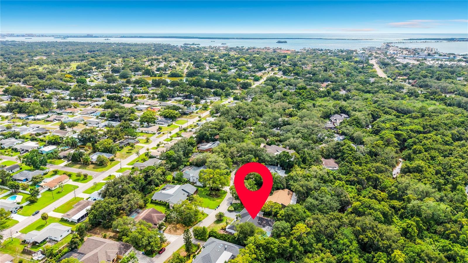 View of honeymoon island