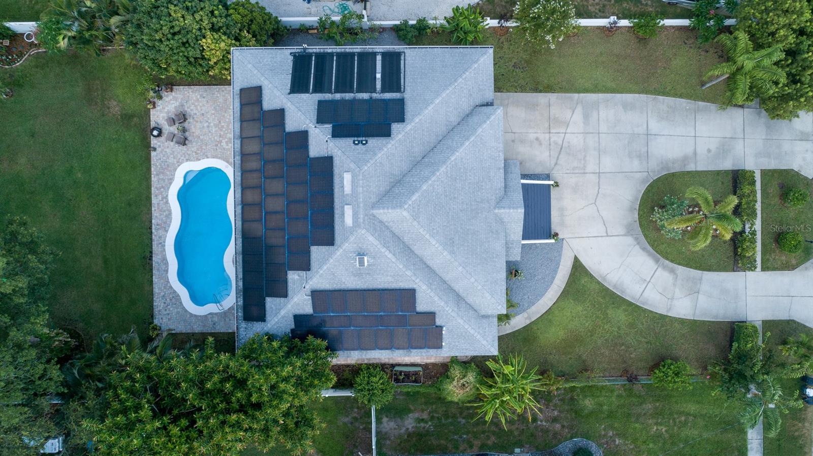 Your own tropical half acre lot and looking down on the outright owned Solar System!