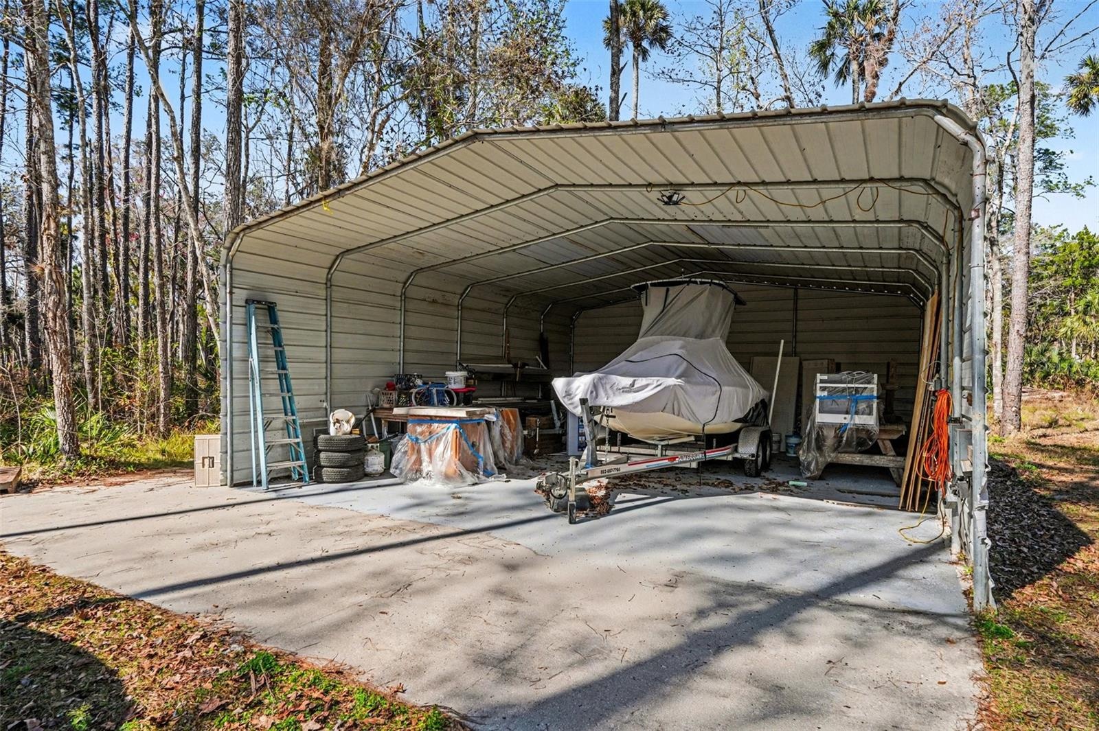 boat shed/carport