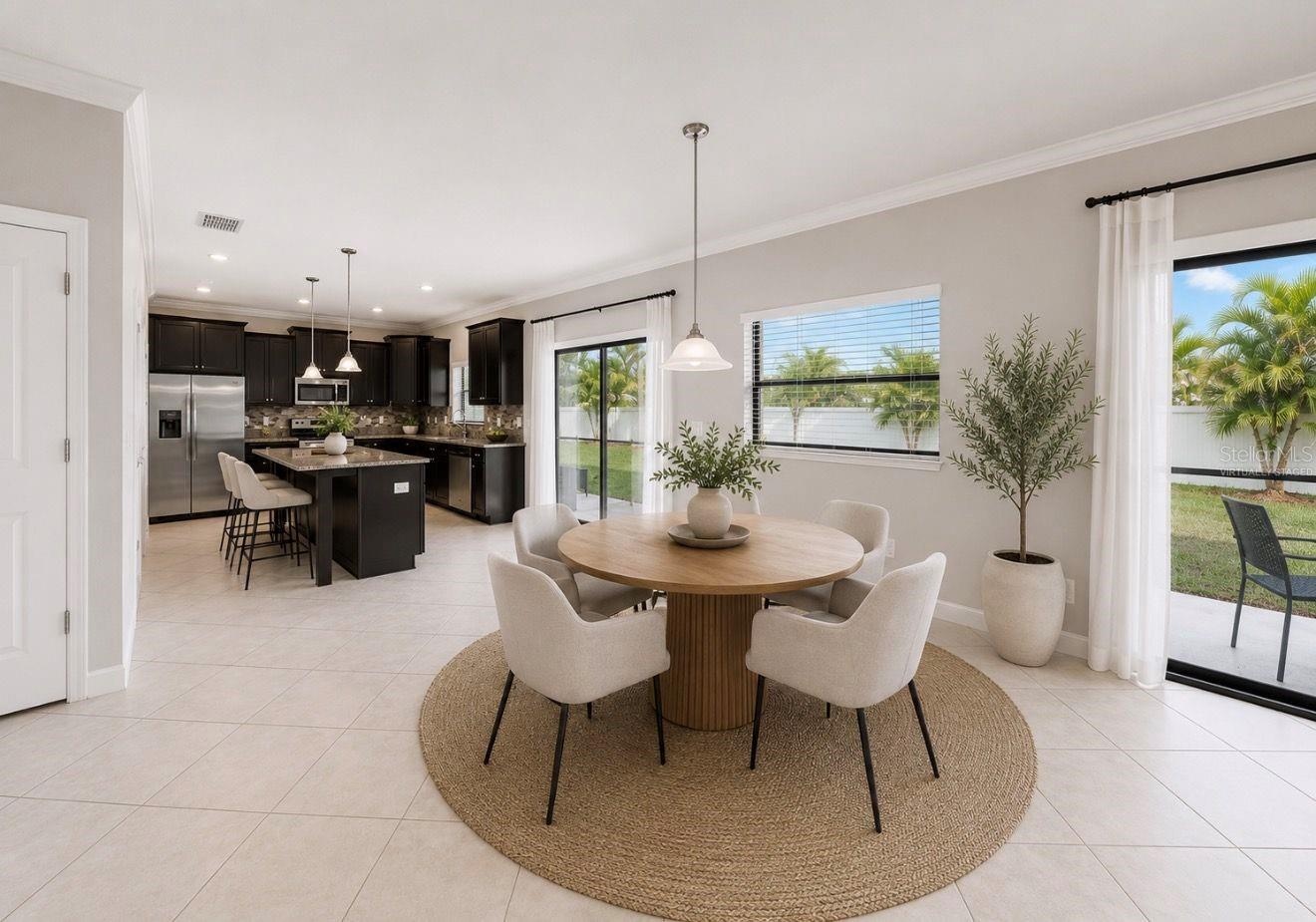 Dining/Living Area *virtually staged