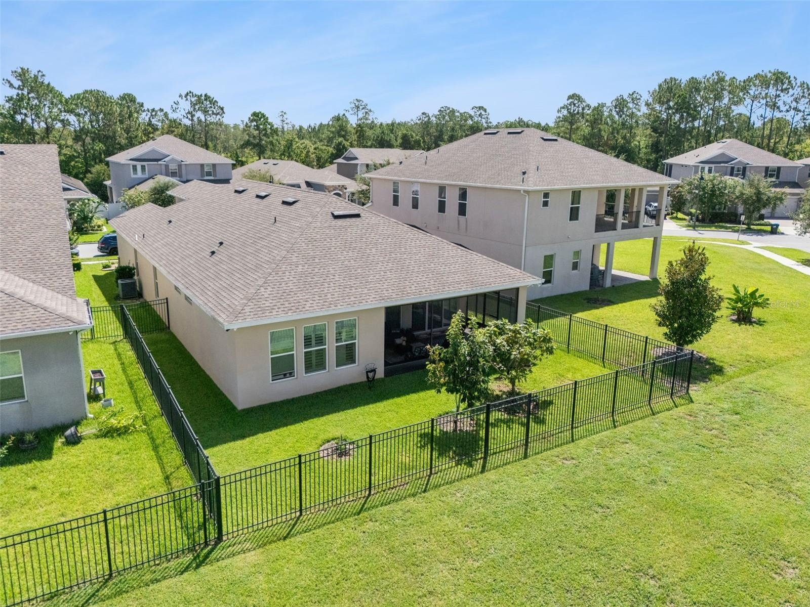 Aerial View-Backyard