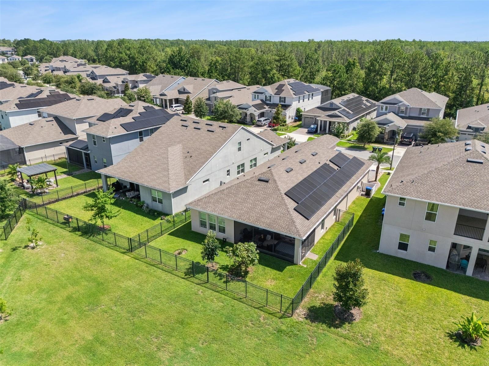 Aerial View-Backyard