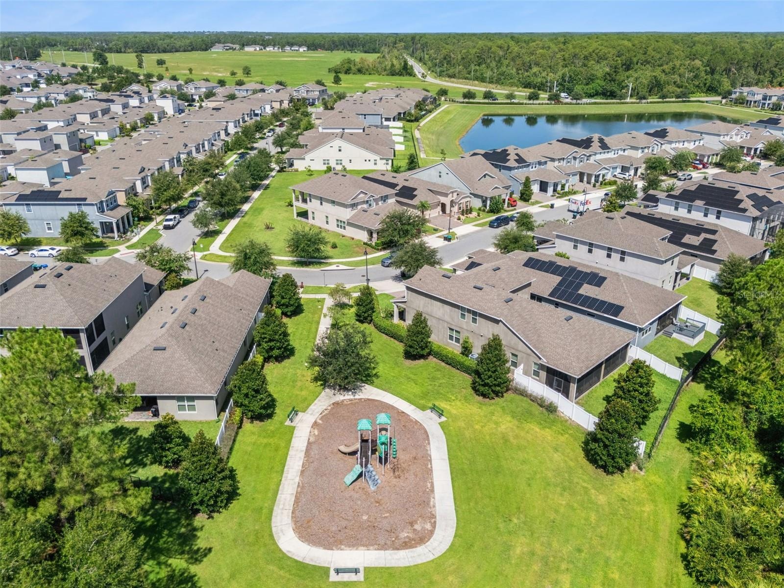 Aerial View-Community Park