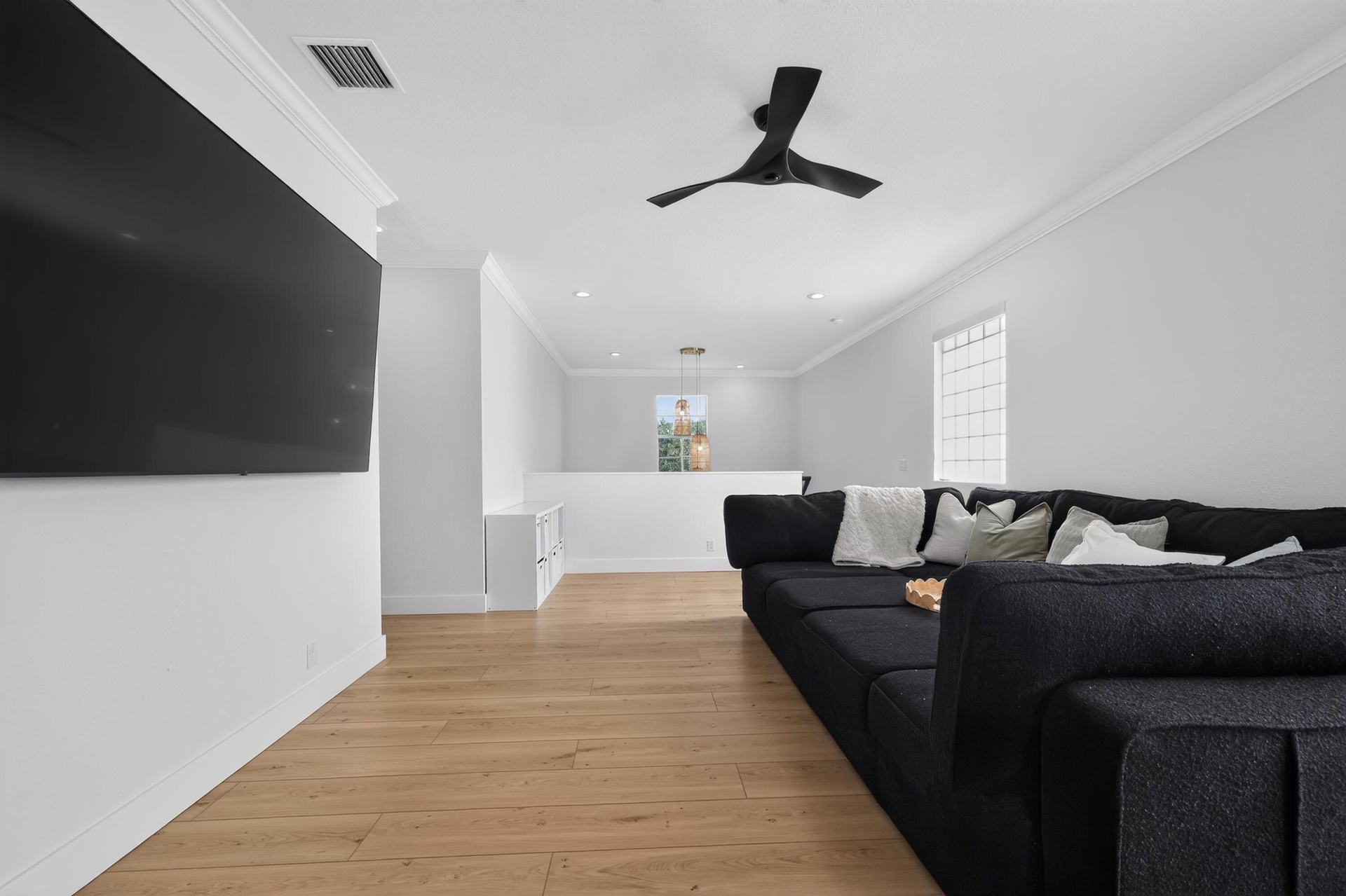Upper floor living area