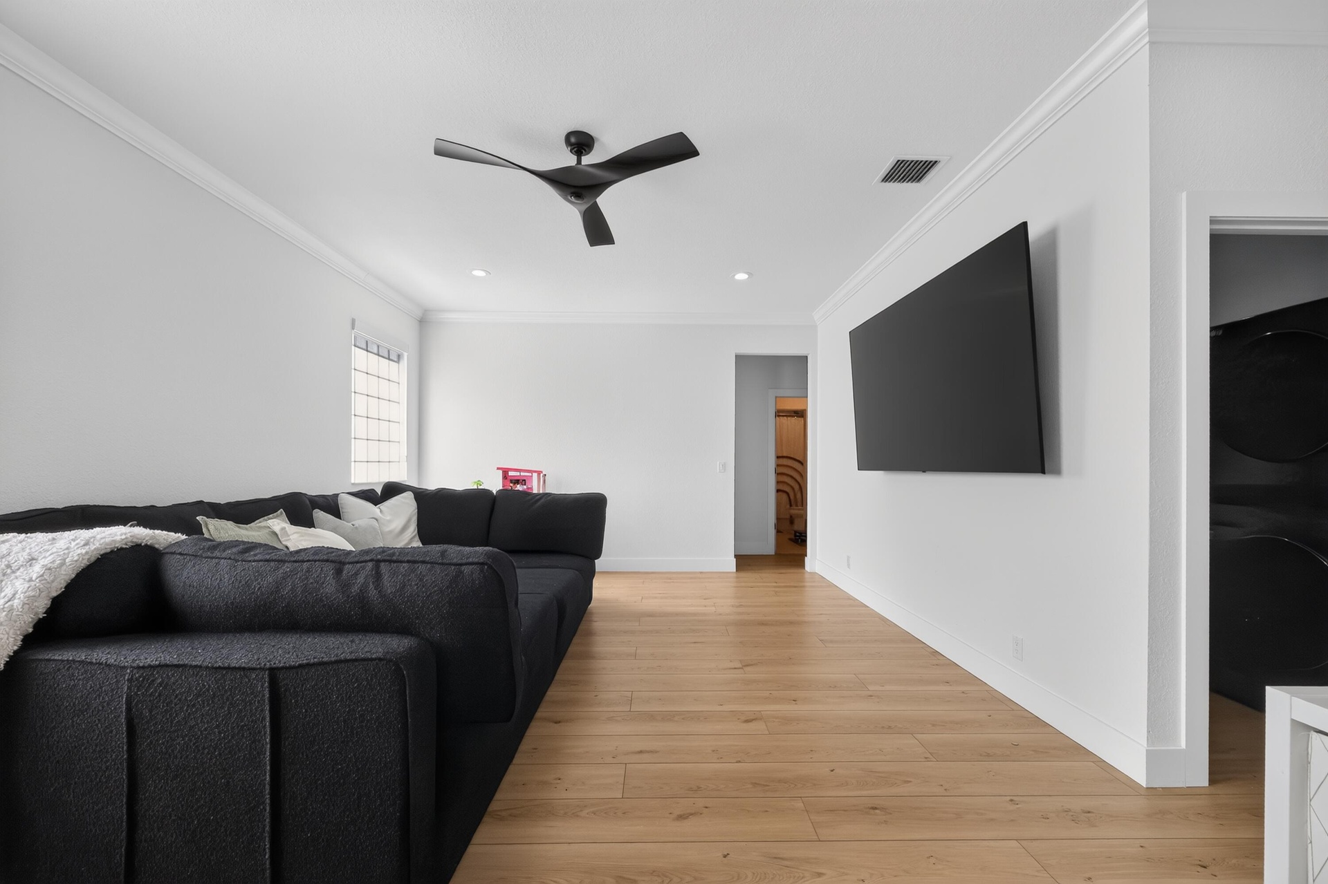 Upper floor living area