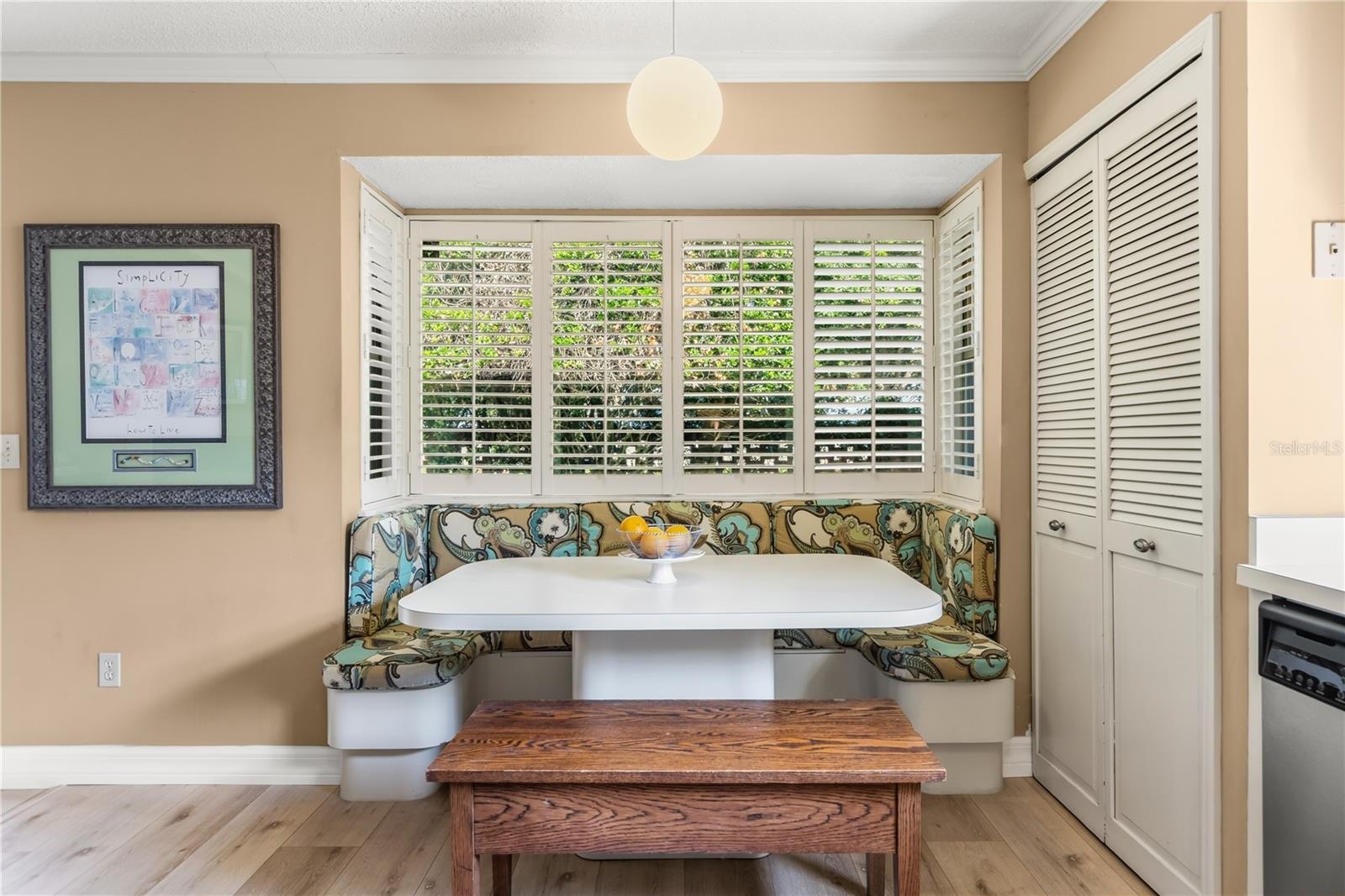 Banquette Seating in Kitchen
