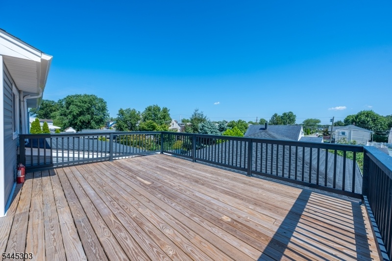 Renovated deck