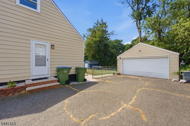 Garage side door