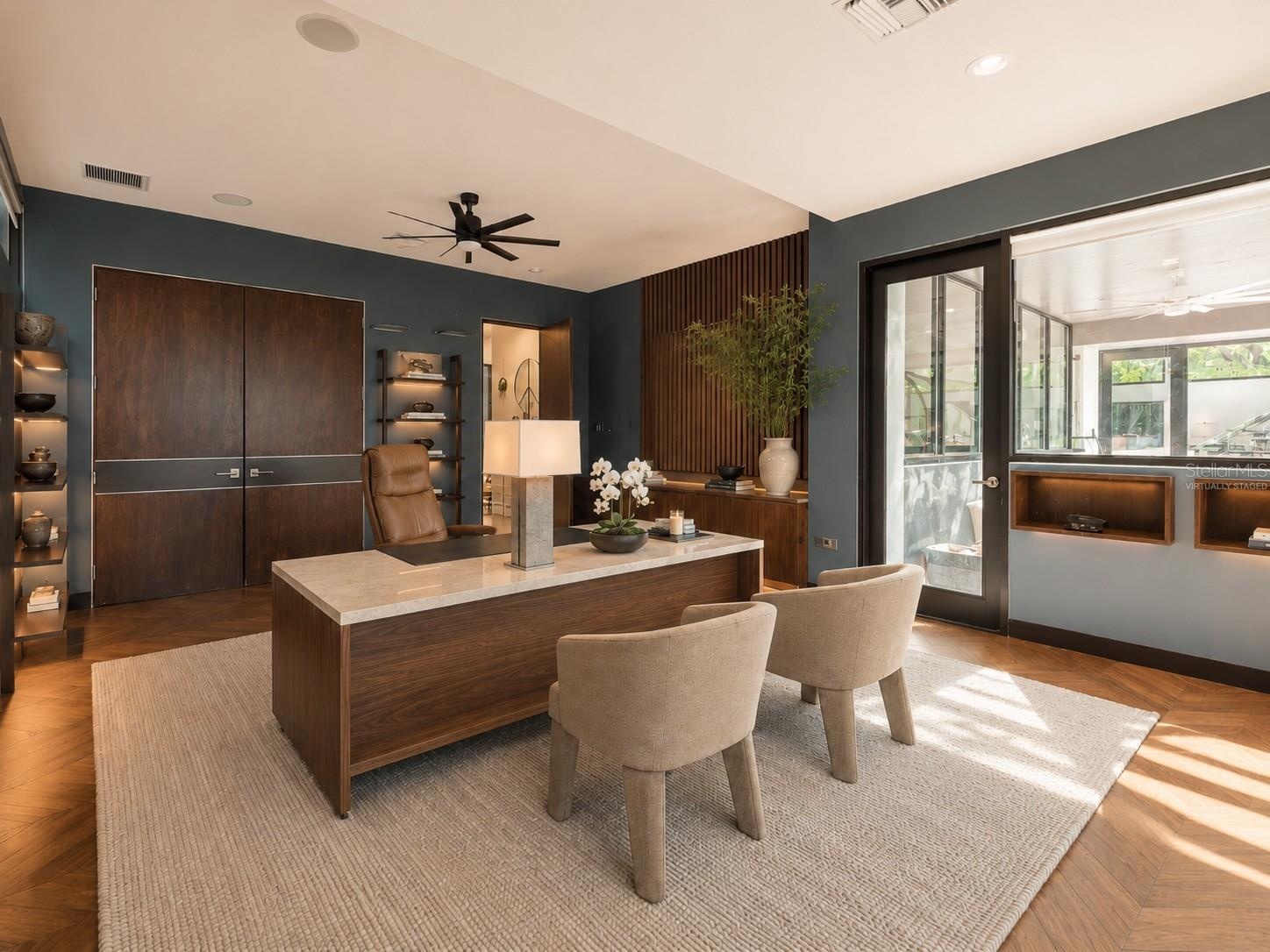 Virtually staged-Bedroom/Office - Second Floor