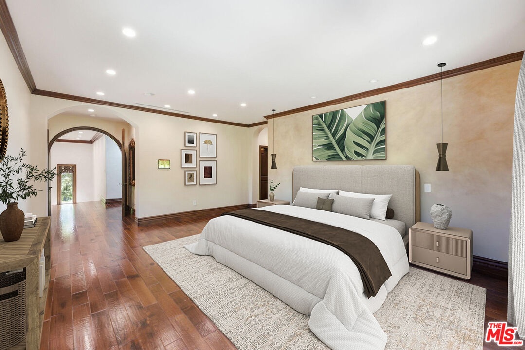 Virtually Staged - Primary Bed