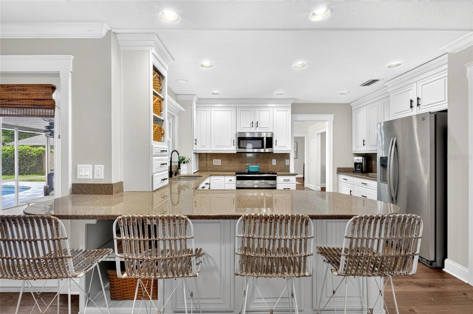 Eat In Kitchen With Bar Stools