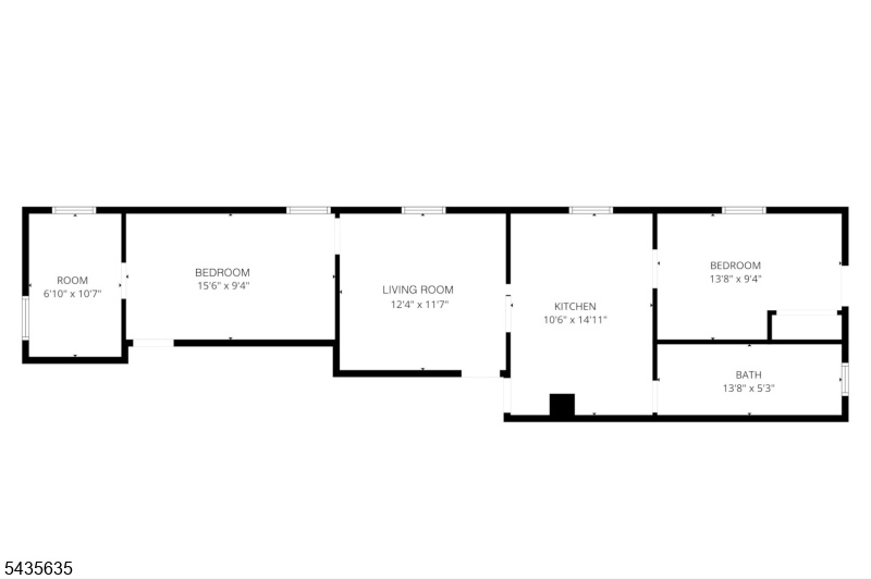 1st Unit floor plan
