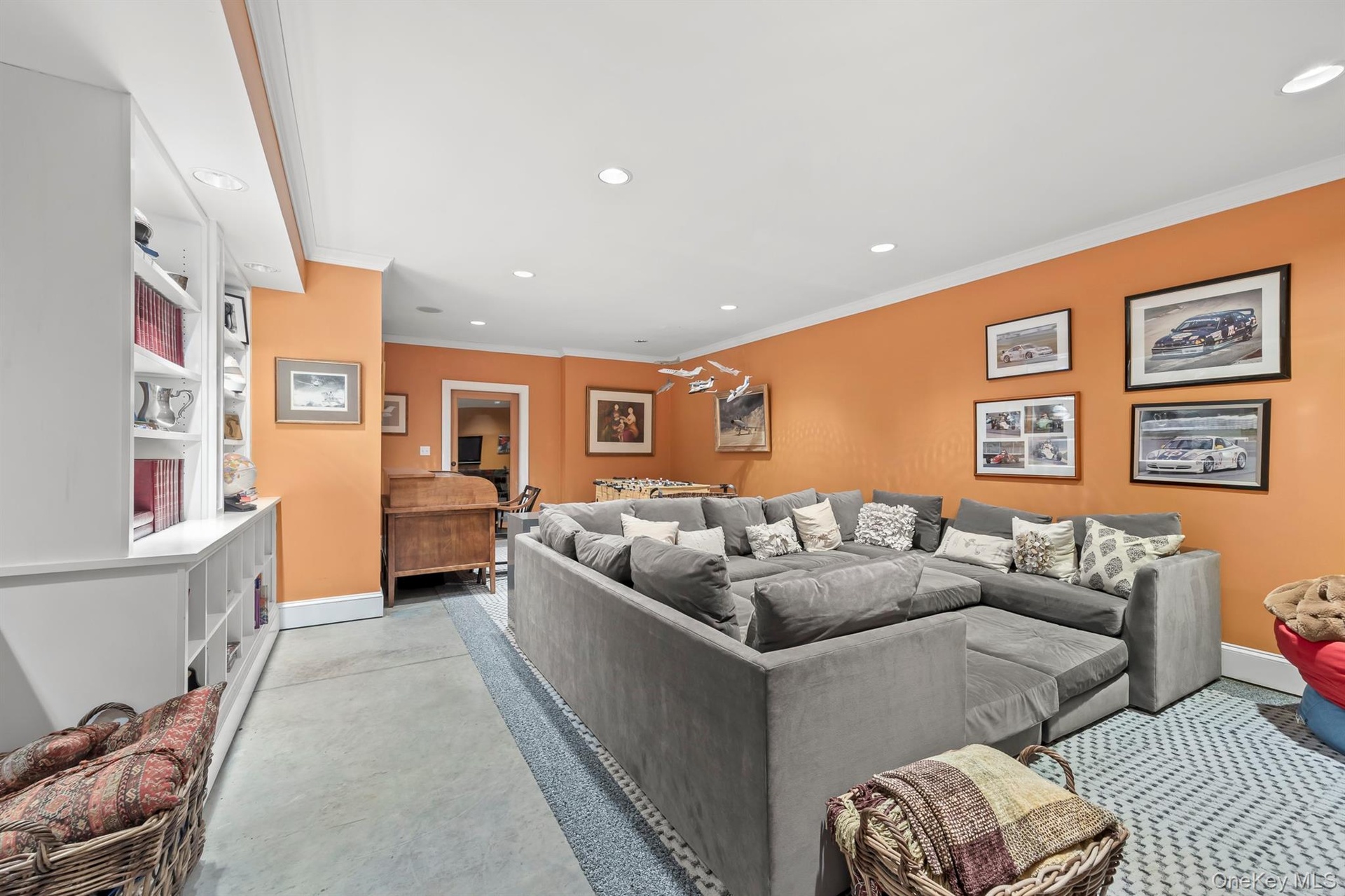 The Family Room is the Perfect Room for Everyone to Relax and Watch a Movie