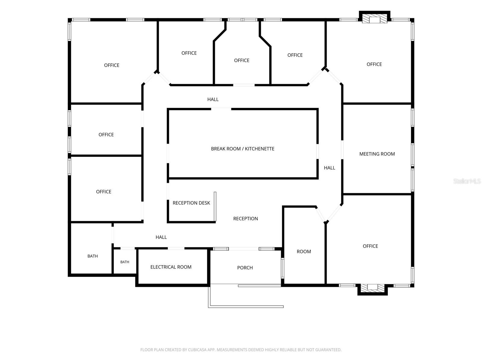 Second Floor - without dimensions