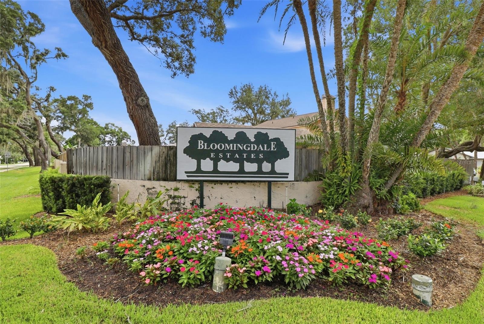 Neighborhood entrance