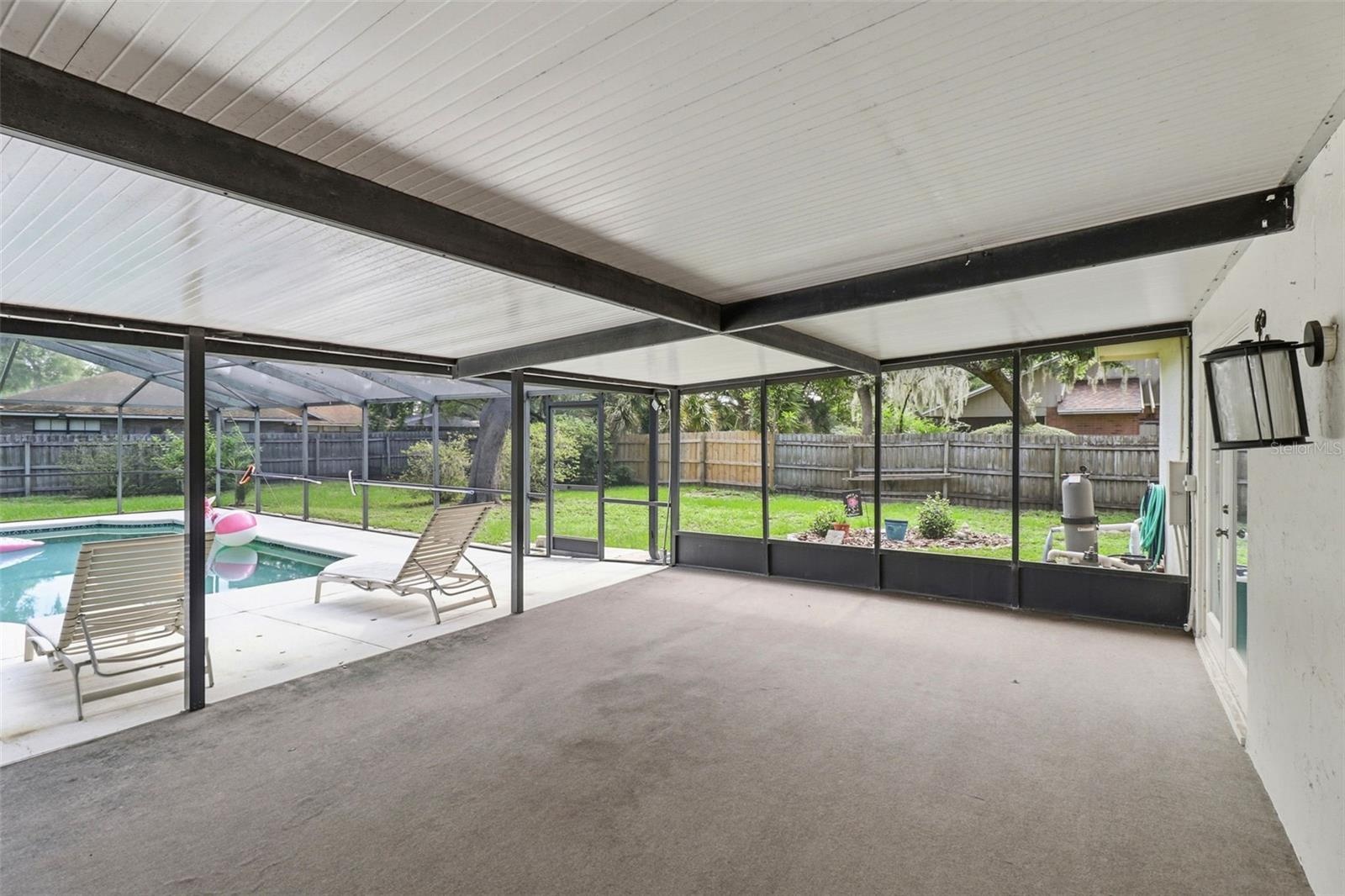 Covered lanai