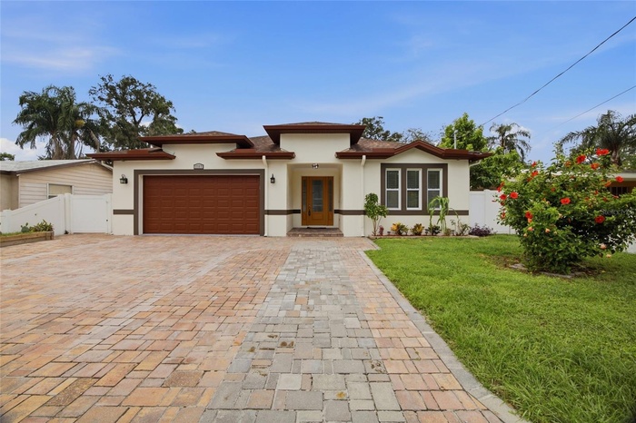 Front of the house