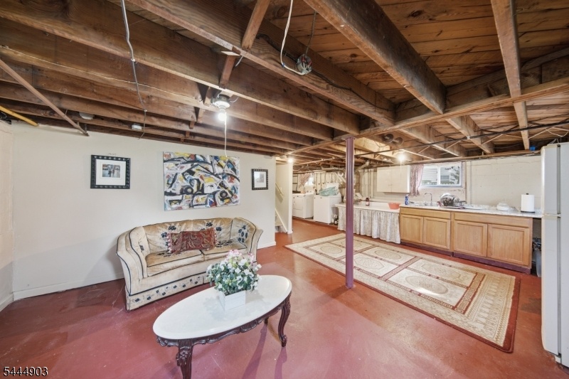 Basement Living Space/Kitchen