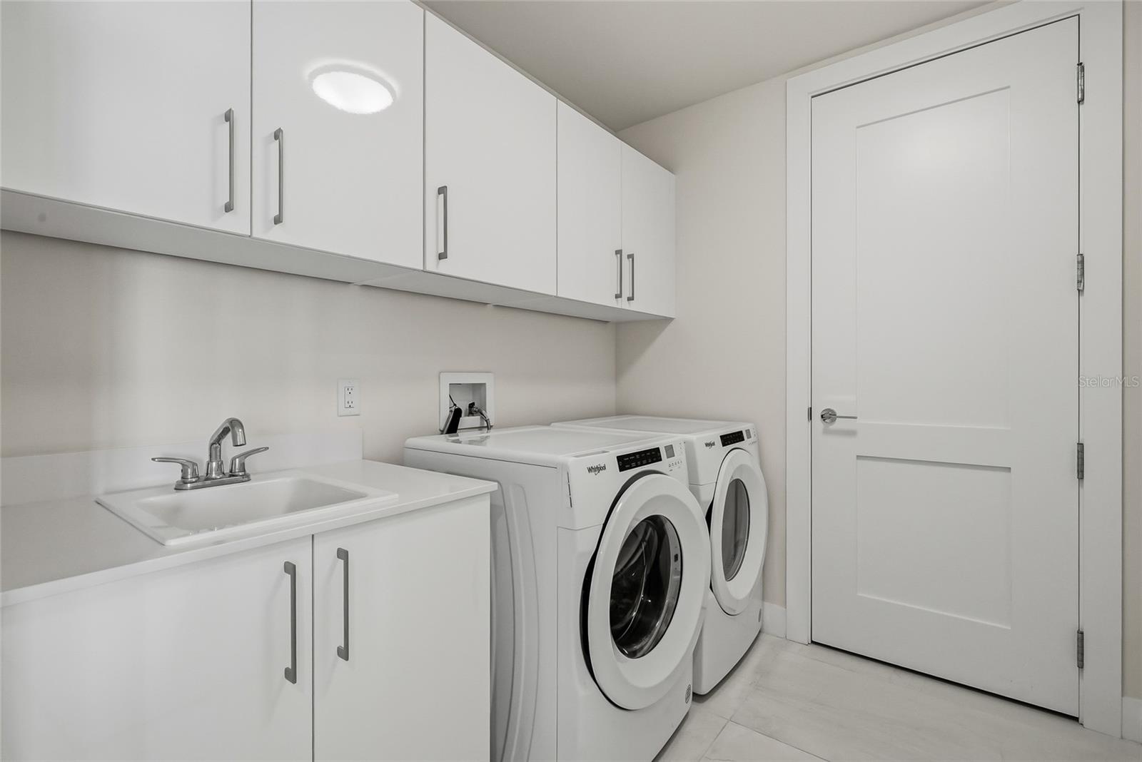 Laundry room and utility closet