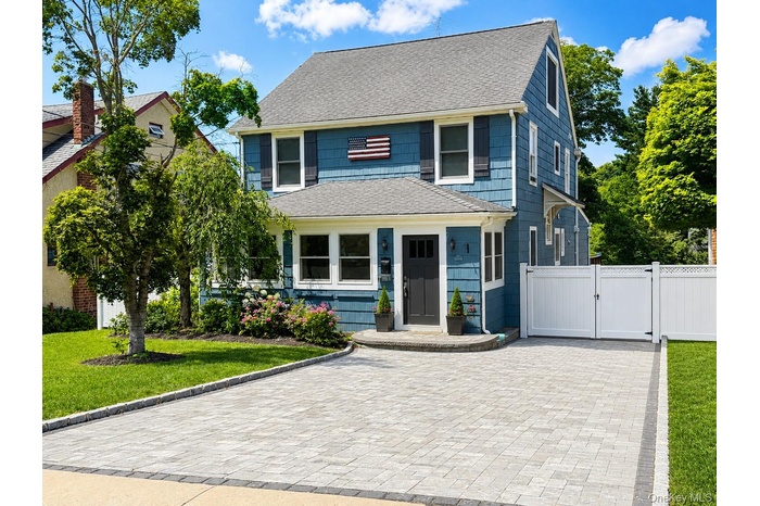 100 Year Young Oyster Bay Classic, Cedar Siding, New Paver Driveway