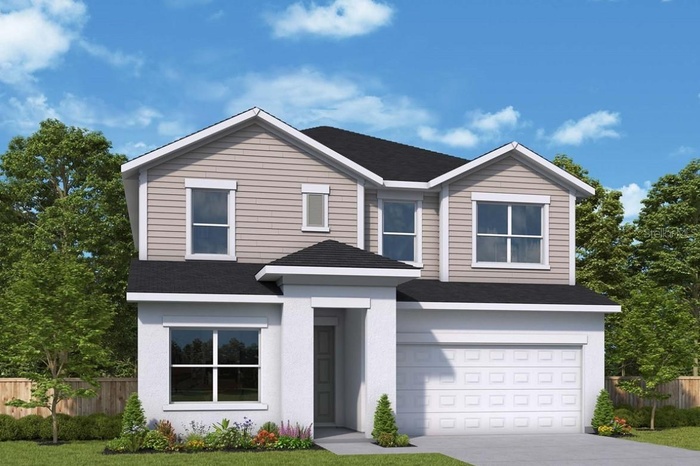 Front Exterior Rendering **Paint Colors May Vary