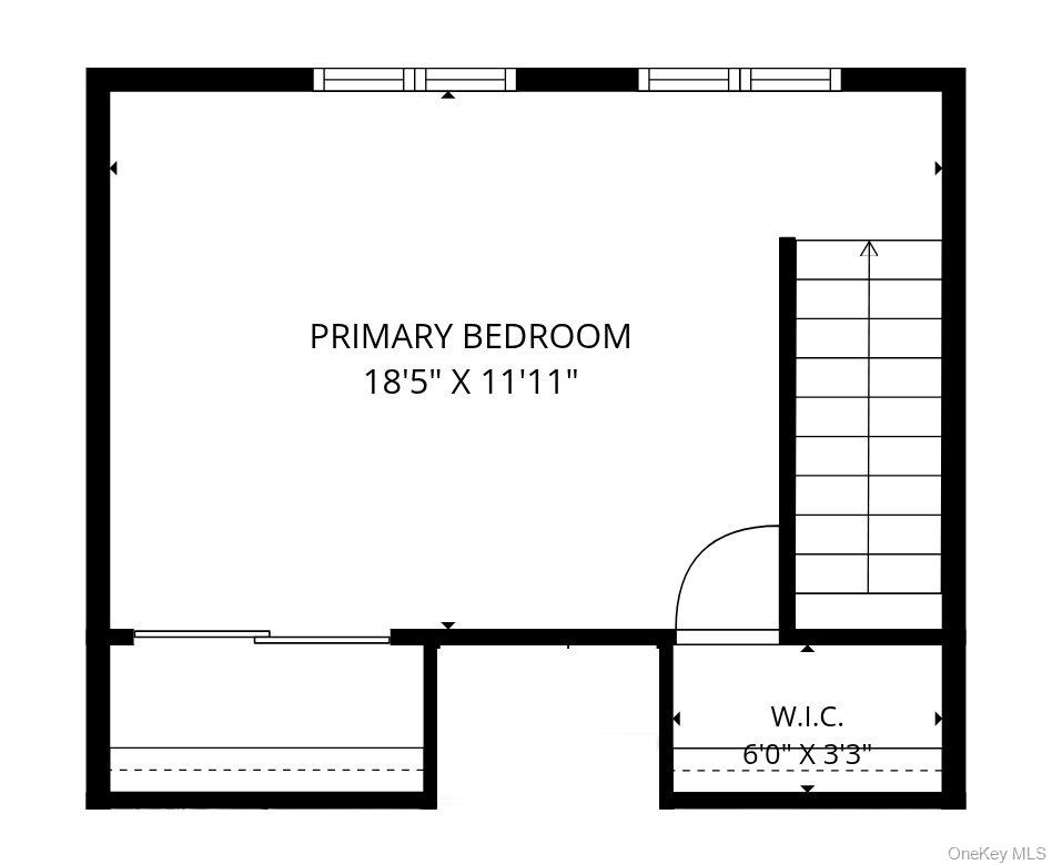 This bedroom is on top floor and is accessible from first floor.