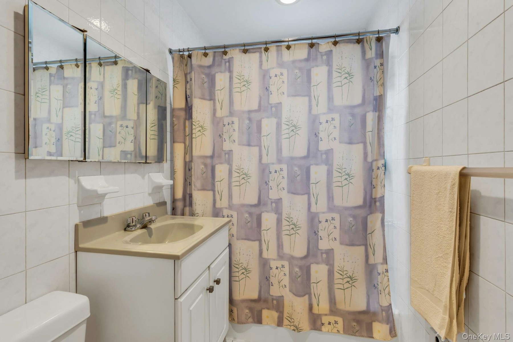 Second floor apartment bath.
