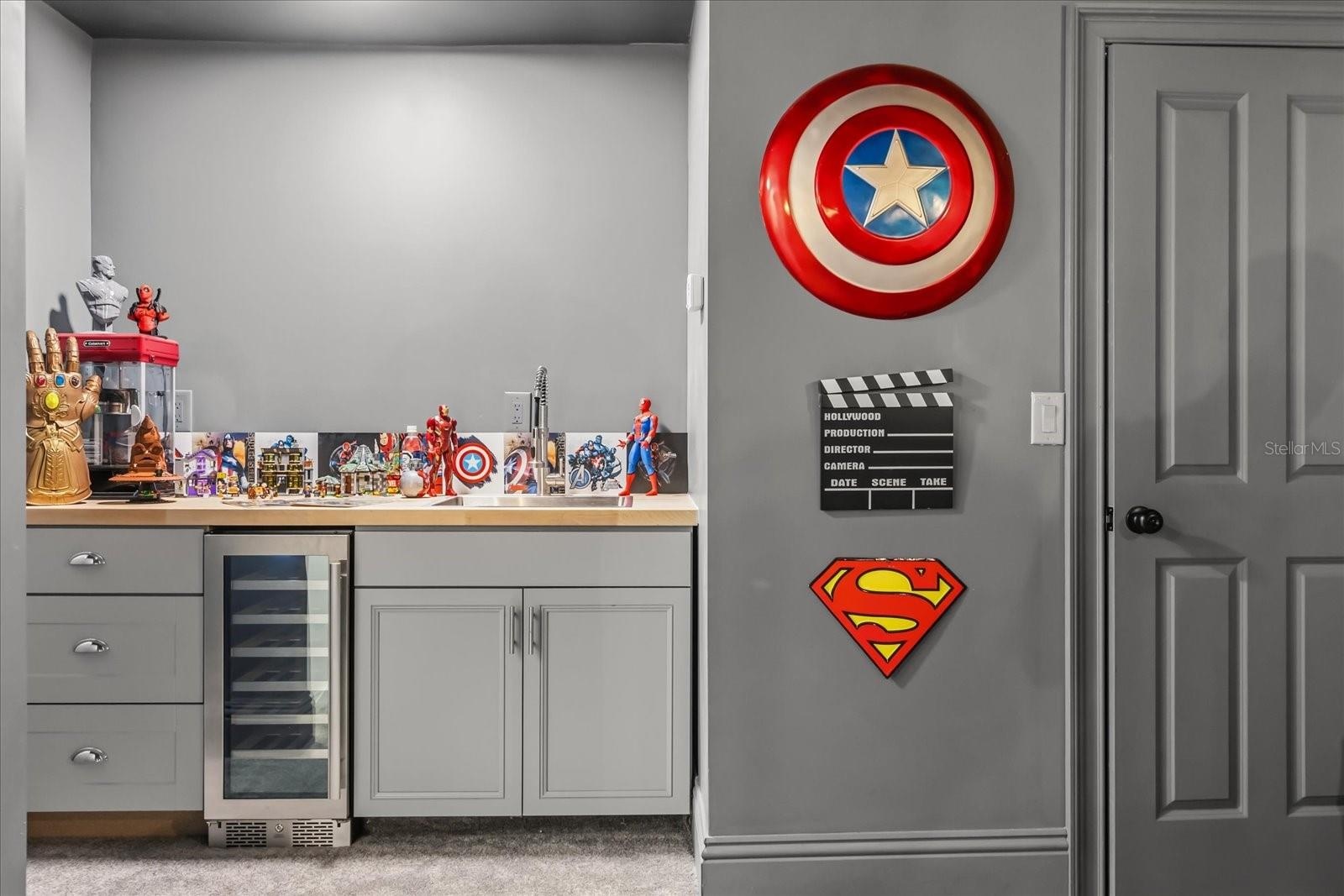 Home theater room