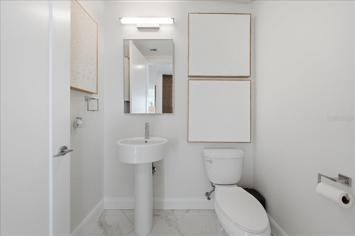 Half bathroom