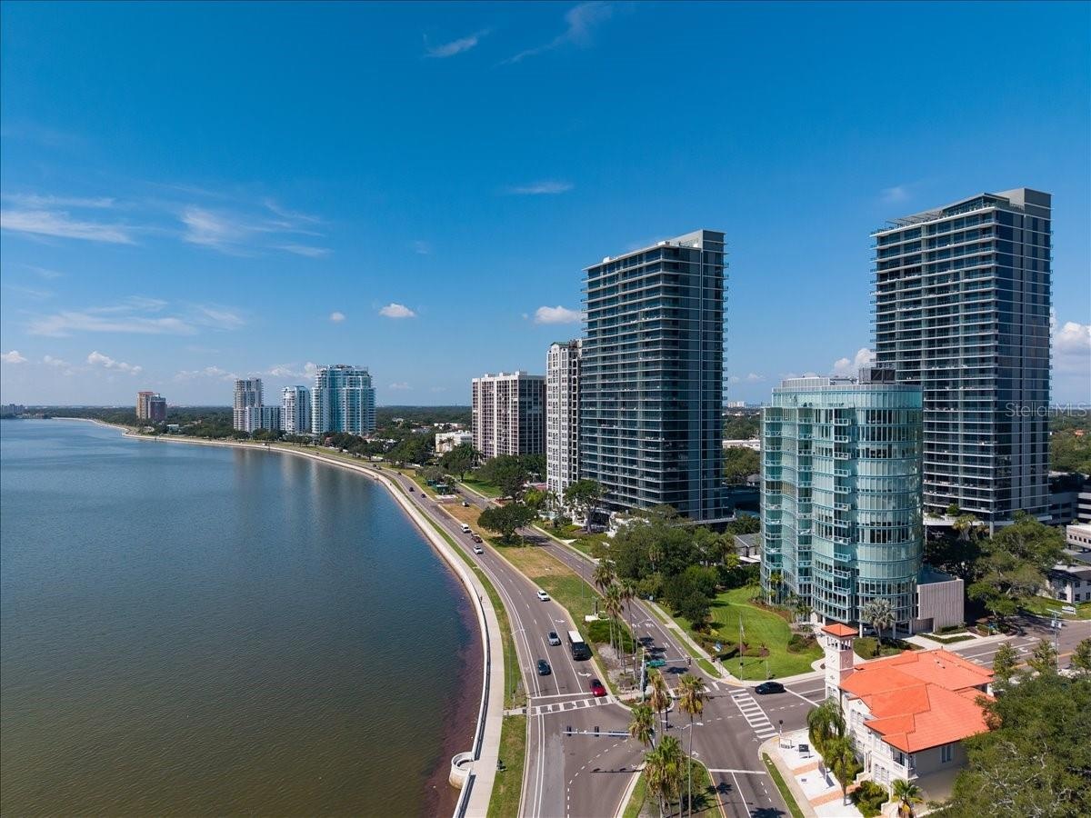 Luxury living with unobstructed Tampa Bay views.