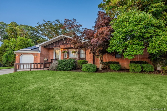 Brick facade home