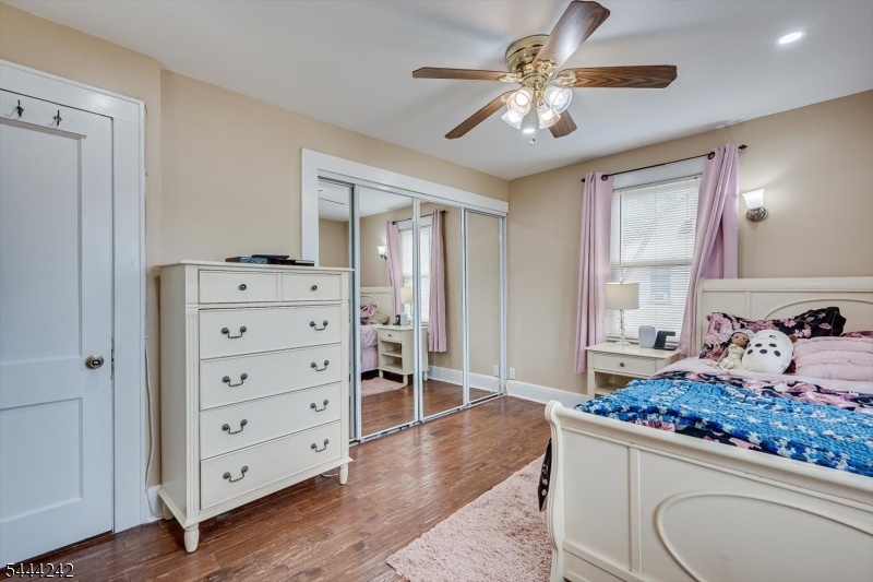 Mirrored Double Closet