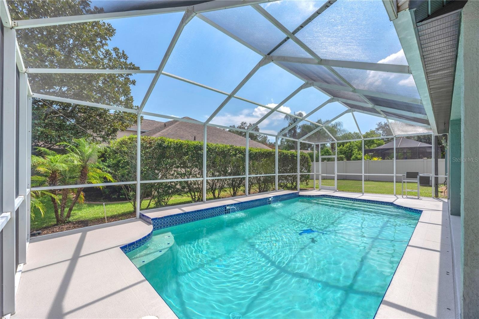 This outdoor retreat is designed for year-round Florida living.