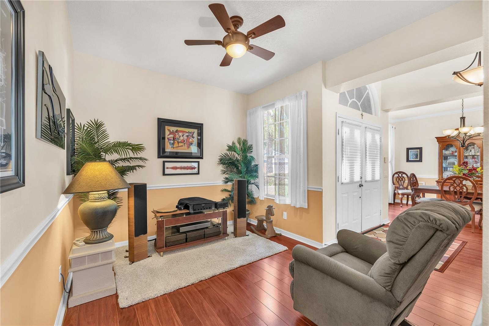 The living and dining rooms offer the perfect setting for entertaining, while the thoughtfully designed layout keeps everyone connected.