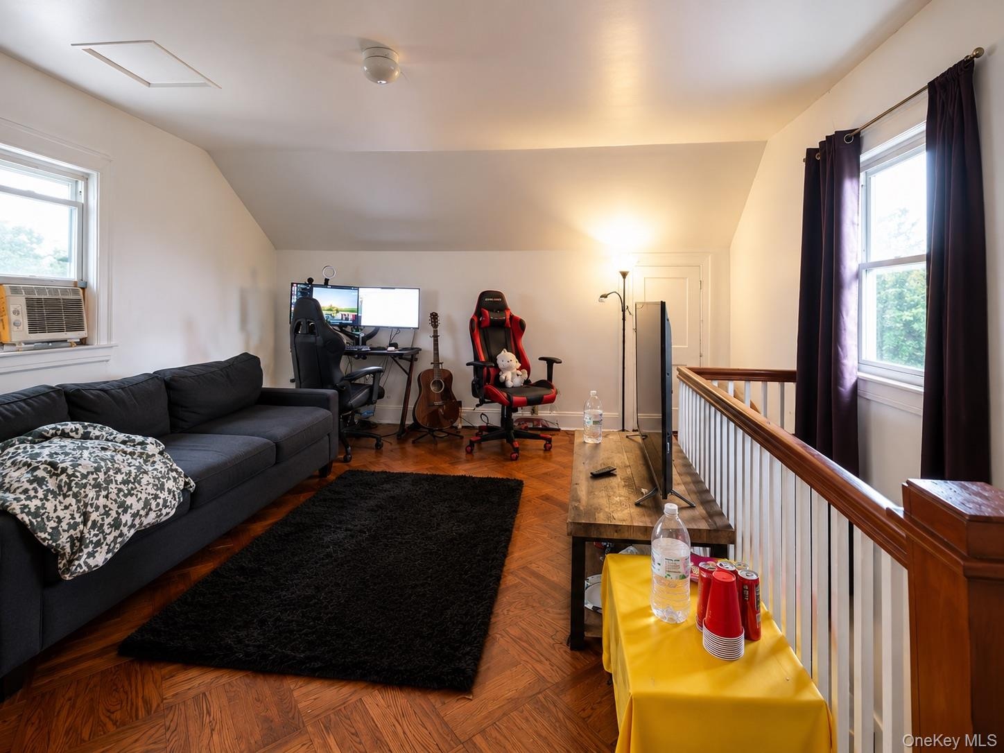 Full Attic with High Ceilings and a half bath