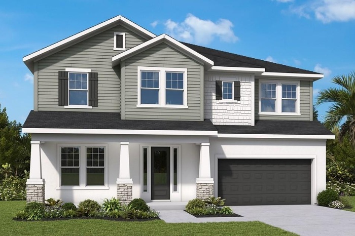 Front Exterior Rendering **Paint Colors May Vary