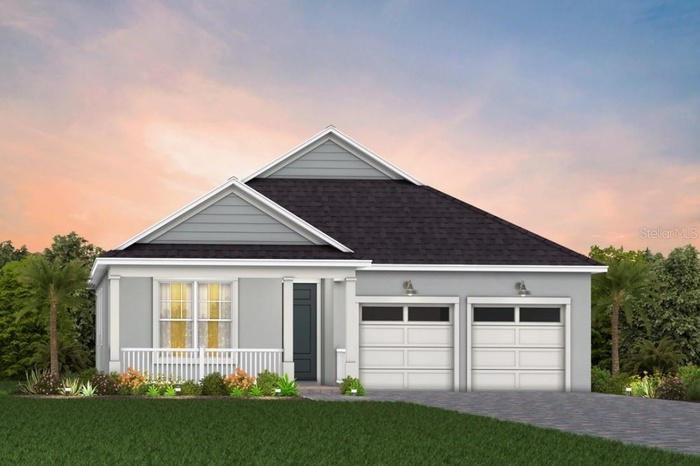 Exterior Design. Artistic rendering for this new construction home. Pictures are for illustrative purposes only. Elevations, colors and options may va