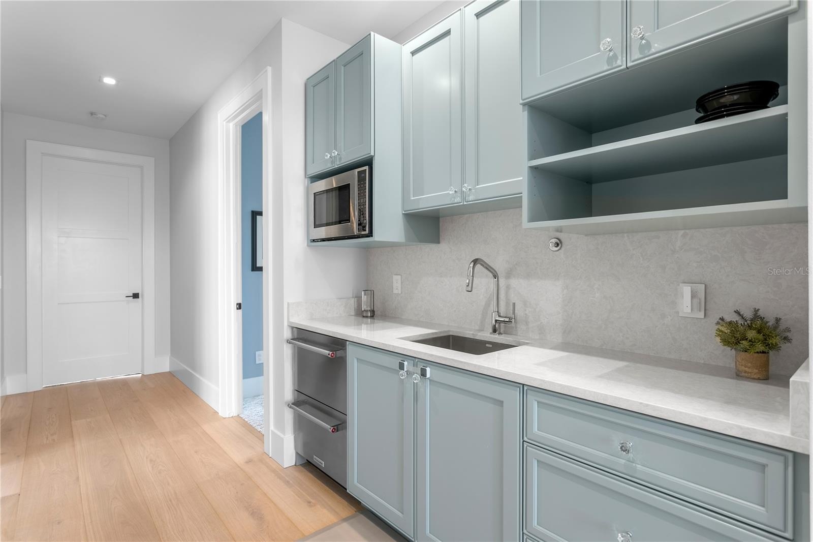 3rd Level hallway kitchenette