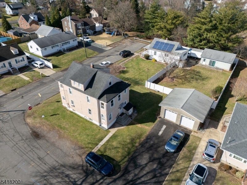 House and Garage View