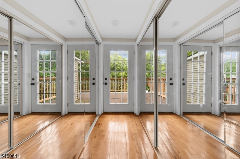 Master Closet and Deck