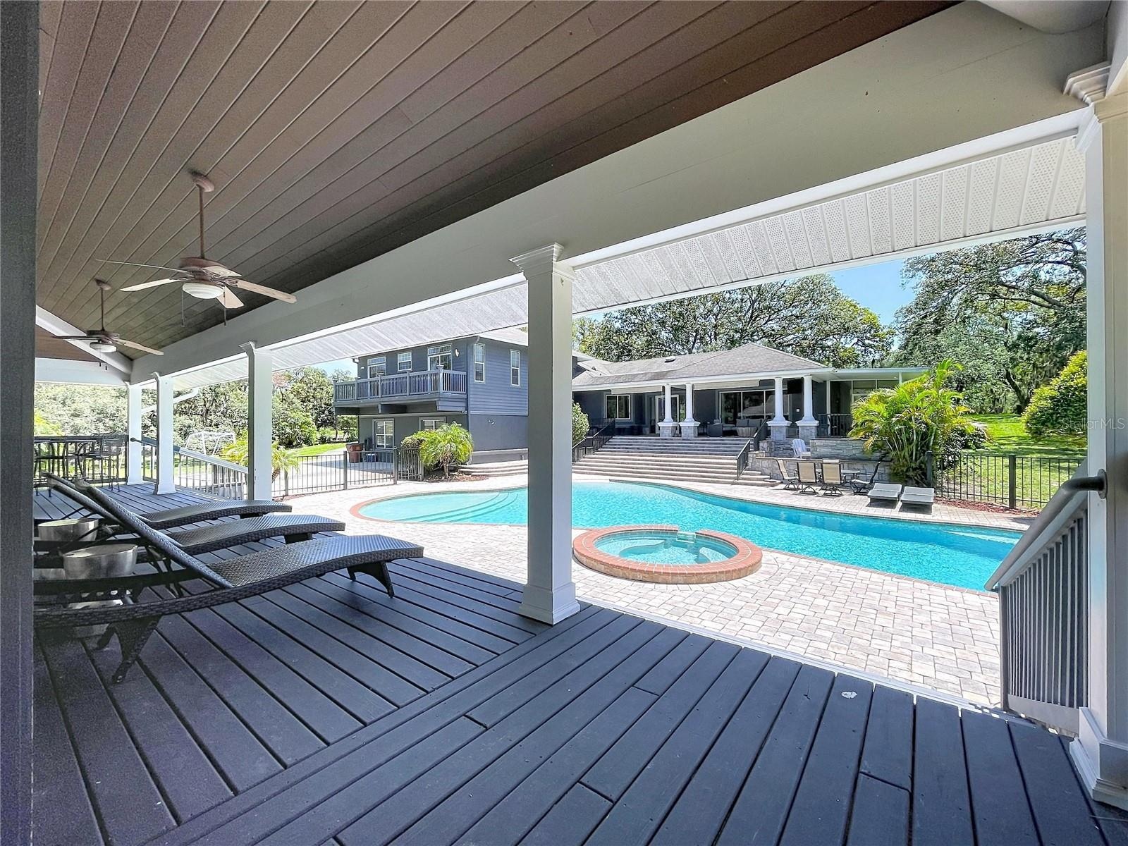Pool House Deck