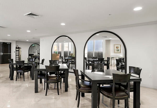 Clubroom game area