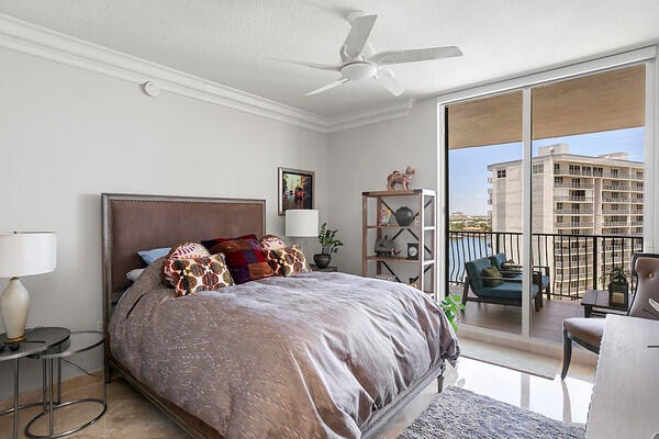 Second Primary BR w/ floor to ceiling slider to balcony