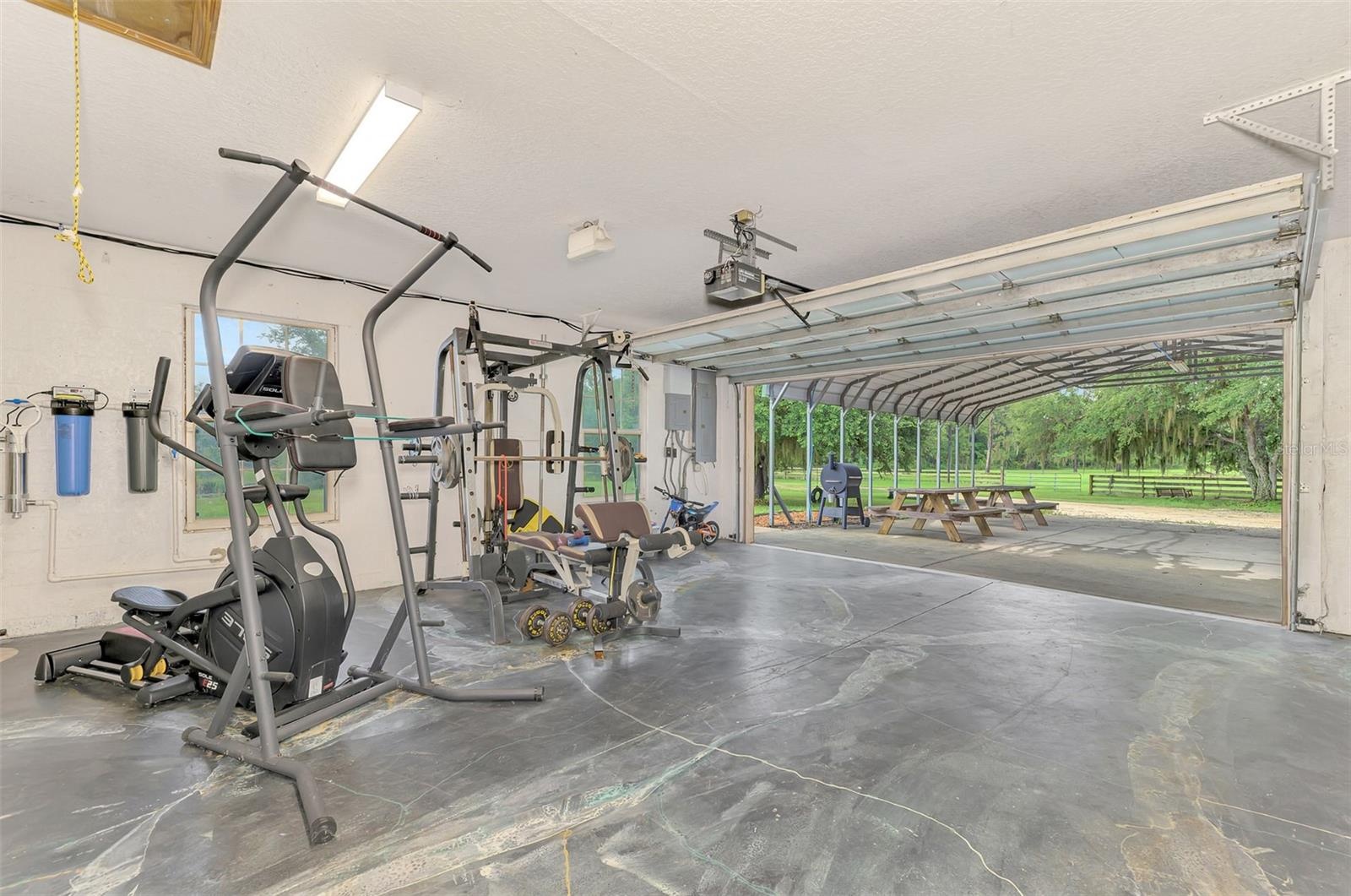 2 car garage