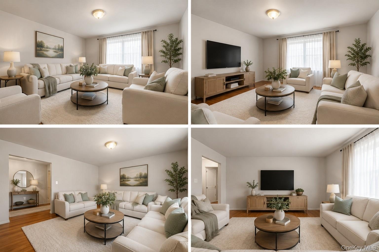 Second Floor Living Room Virtually Staged